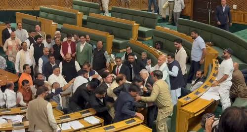 J&K Cong Seeks Resignation Of CEC; Police Foils Protesting Leaders' March To DC Office